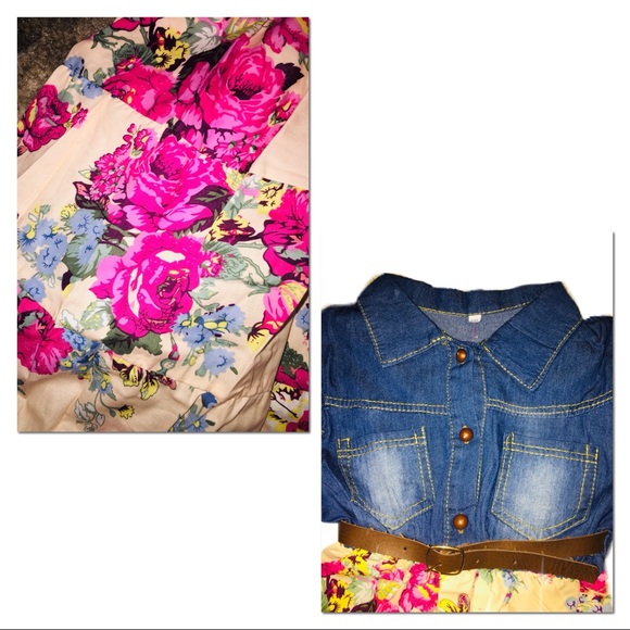 •LAST 1!•What in Carnation?! Country Floral Dress• - Picture 6 of 8